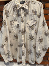 Load image into Gallery viewer, Vintage 70s Sheplers Floral Pearl Snap Shirt (XL)
