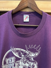 Load image into Gallery viewer, Vintage Purple Moose Saloon Double Sided Tee (XL)