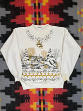 Load image into Gallery viewer, Vintage 80s Puffy Print Christmas Crewneck (WXL)