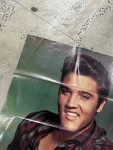 Load image into Gallery viewer, Vintage 70s Double Sided Elvis Poster (21x31inch)