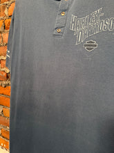 Load image into Gallery viewer, Vintage Harley Davidson Henley T-Shirt (XL)