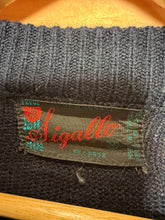 Load image into Gallery viewer, Vintage 70s Sigallo Red Black and White Knit Sweater (WM)