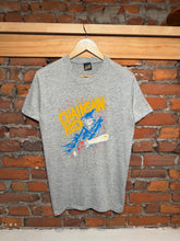 Load image into Gallery viewer, Vintage 1980s Chainsaw Rock Grim Reaper Chainsaw Tee (M)