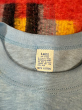 Load image into Gallery viewer, True Vintage 70s Save The Black Hawk Spring Shirt (S 16x24)