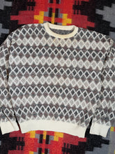 Load image into Gallery viewer, Vintage Cream Pattern Sweater (2XL)