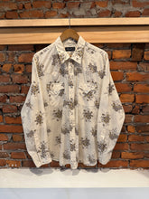 Load image into Gallery viewer, Vintage 70s Sheplers Floral Pearl Snap Shirt (XL)
