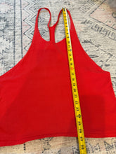 Load image into Gallery viewer, Vintage Red Bodybuilding Gym Tank Top (M)