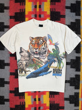 Load image into Gallery viewer, Vintage 90s Endangered Animals All Over Print Shirt (L)