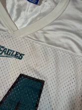 Load image into Gallery viewer, Vintage 90s Eagles Champion Detmer Jersey (Youth L)