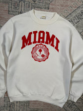 Load image into Gallery viewer, Vintage 80s University of Miami Crewneck (S)