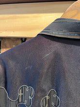 Load image into Gallery viewer, Vintage 90s Dee Cee Black and Gold Western Shirt (L)