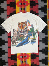 Load image into Gallery viewer, Vintage 90s Endangered Animals All Over Print Shirt (L)