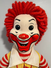 Load image into Gallery viewer, Vintage 1978 Ronald McDonald Plush
