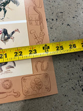 Load image into Gallery viewer, Vintage 1981 Wrangler Professional Rodeo Cowboys Association Big Poster (24x37inch)