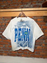 Load image into Gallery viewer, Vintage 90s Cropped Penn State All Over Print Sweatshirt (L)