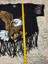 Load image into Gallery viewer, Vintage Cut Up Fringe Eagle T-Shirt (L)