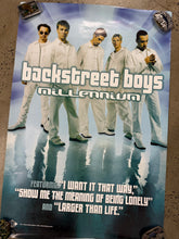 Load image into Gallery viewer, Vintage 1999 Double Sided Backstreet Boys Detachable Poster (24x36)