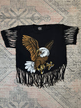 Load image into Gallery viewer, Vintage Cut Up Fringe Eagle T-Shirt (L)