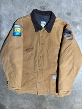 Load image into Gallery viewer, Vintage Indiana Department of Natural Resources Blanket Lined Chore Coat(XL)