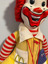 Load image into Gallery viewer, Vintage 1978 Ronald McDonald Plush