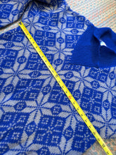 Load image into Gallery viewer, Vintage Benetton Pullover Snowflake Sweater (WL)