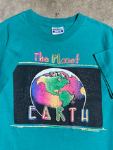 Load image into Gallery viewer, Vintage 1991 The Planet Earth Puffy Print Tee (S)