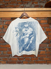 Load image into Gallery viewer, Vintage 90s Cropped Penn State All Over Print Sweatshirt (L)
