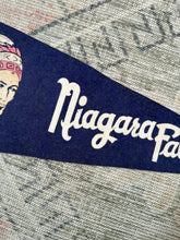 Load image into Gallery viewer, Vintage 50s/60s Niagara Falls Canada Pennant (23inch)
