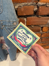 Load image into Gallery viewer, Vintage 90s True Blue Patchwork Womens Overalls (WM)