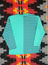 Load image into Gallery viewer, Vintage 80s Needle & Threads Sneakers Longsleeve (WM)