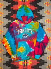 Load image into Gallery viewer, Vintage Y2K Tie Dye Penn State Hoodie (2XL)