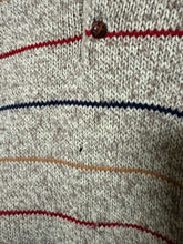 Load image into Gallery viewer, Vintage White Hawk Knit Button Sweater (WM)