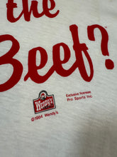 Load image into Gallery viewer, Vintage 1984 Where’s The Beef Wendy’s Tee (WS)