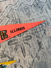 Load image into Gallery viewer, Lot of 2 Vintage Pennants - Chicago O’Hare Airport and Louisville