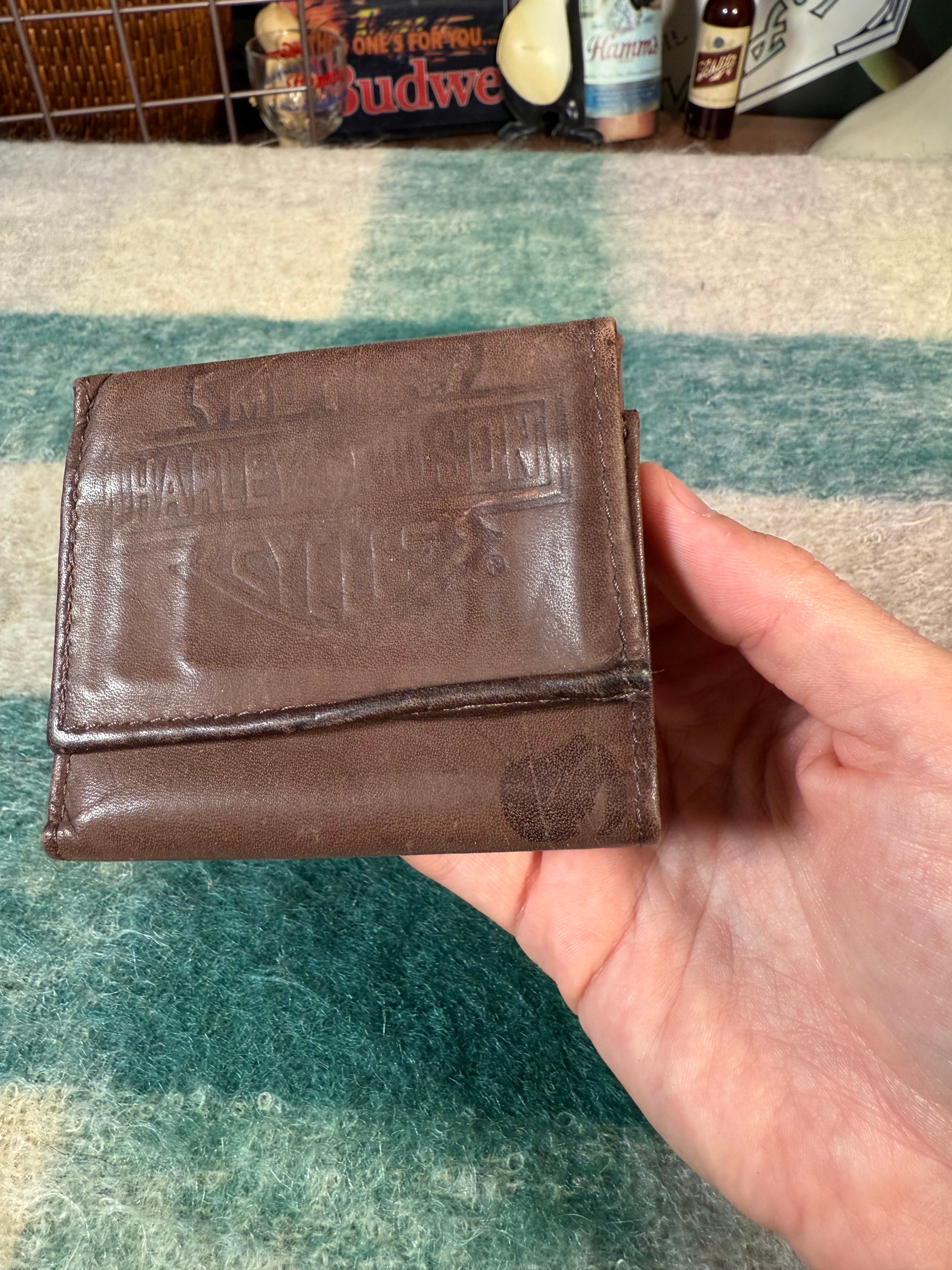 Vintage Harley Davidson Wallet(Free)