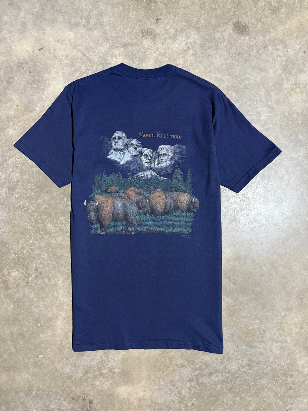 Vintage 1994 Mt Rushmore Double Sided Tee (M)