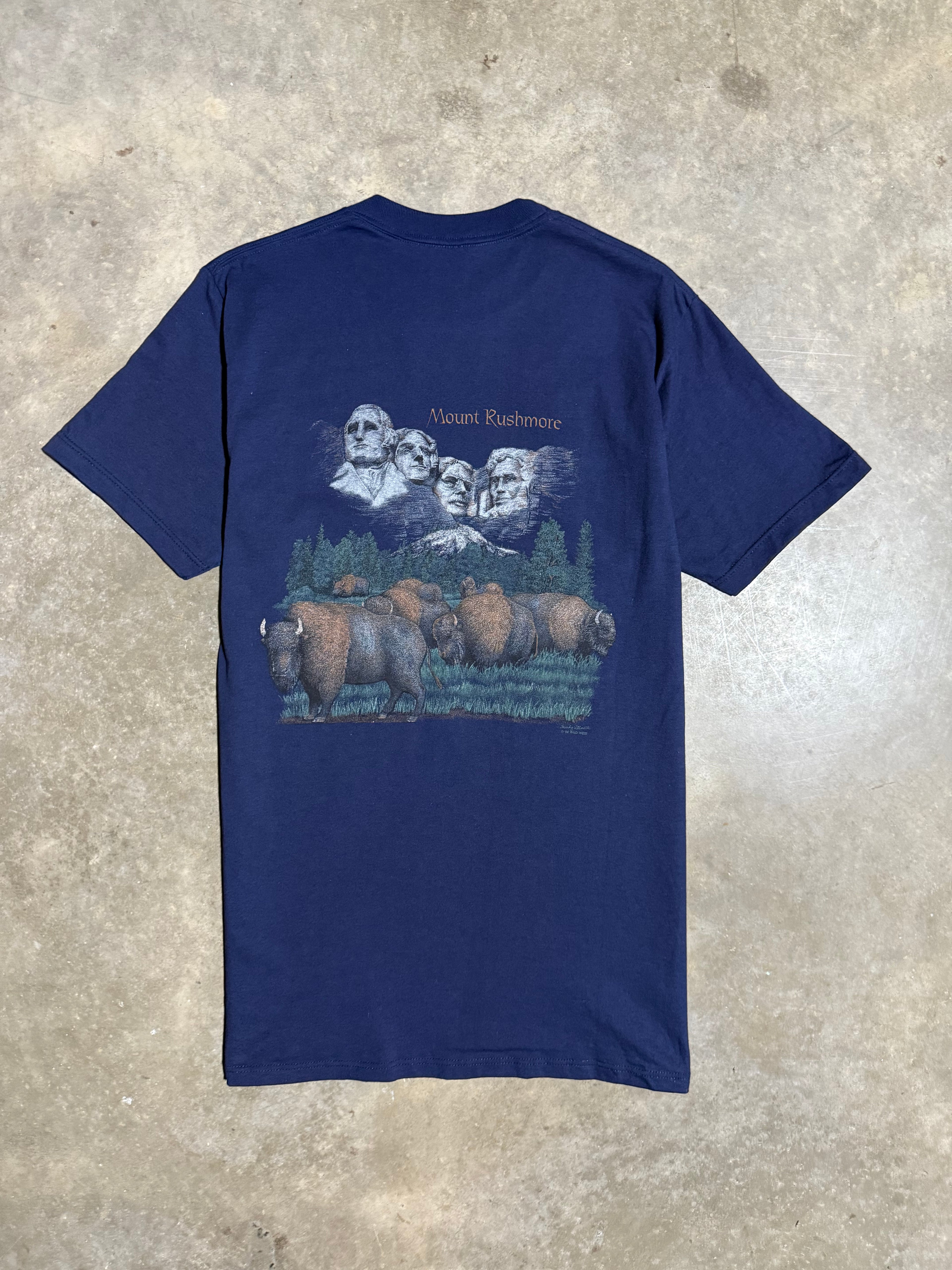 Vintage 1994 Mt Rushmore Double Sided Tee (M)