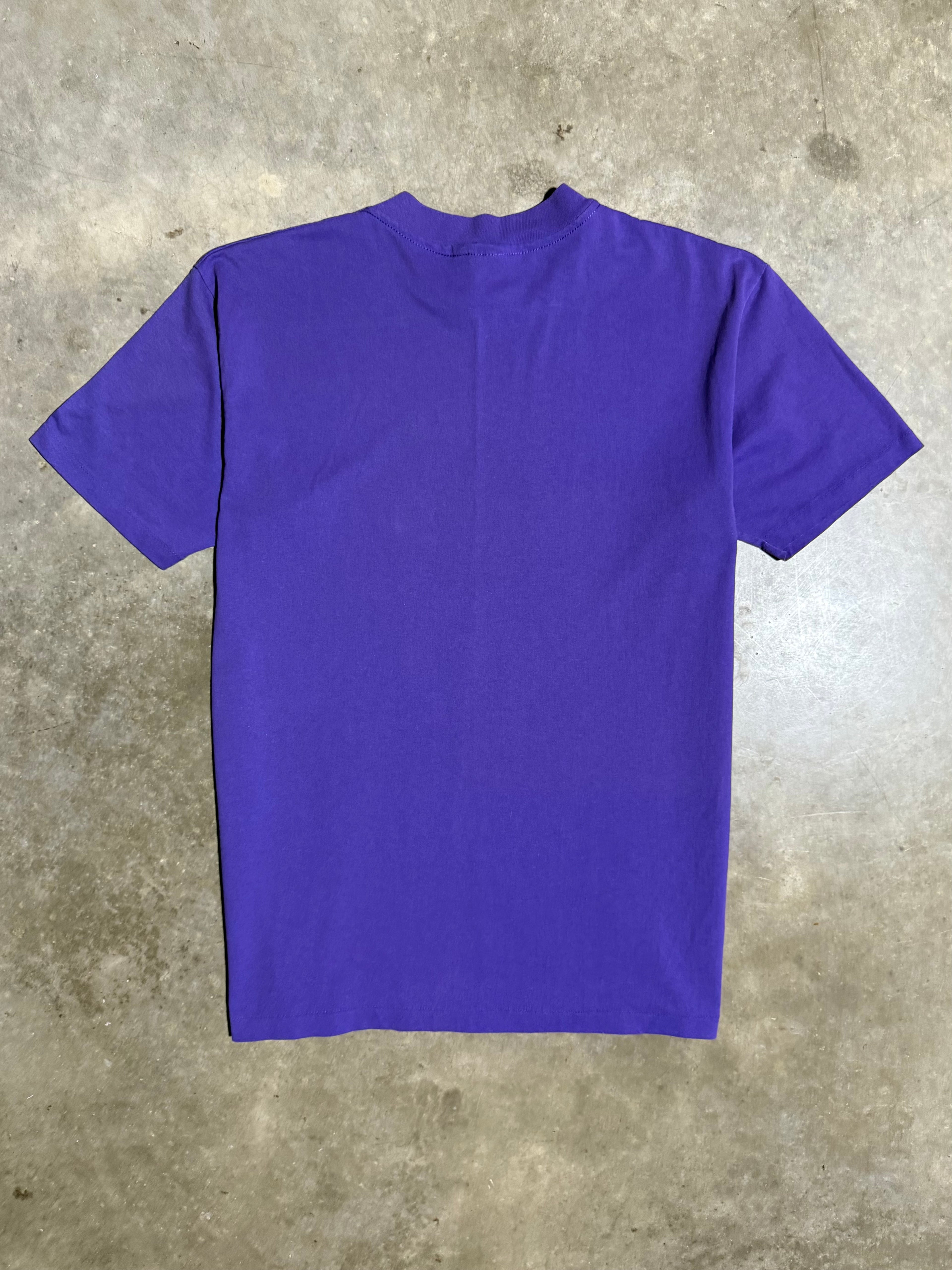 Vintage 90s Purple Hummingbird T-Shirt (M/L)