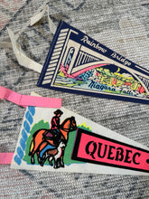 Load image into Gallery viewer, Lot of 2 Vintage Canada Pennants
