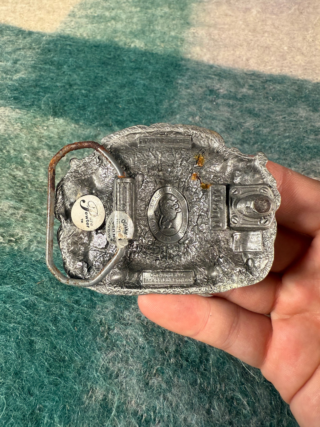 Vintage Ghost Rider Belt Buckle