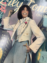 Load image into Gallery viewer, Vintage Lily Tomlin Cardboard Advertisement (36inx36in)
