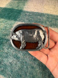 Vintage Big Pig Belt Buckle