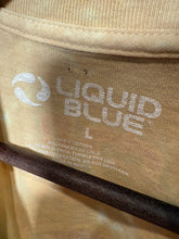 Load image into Gallery viewer, Modern Grateful Dead Liquid Blue Beach T-Shirt (L)
