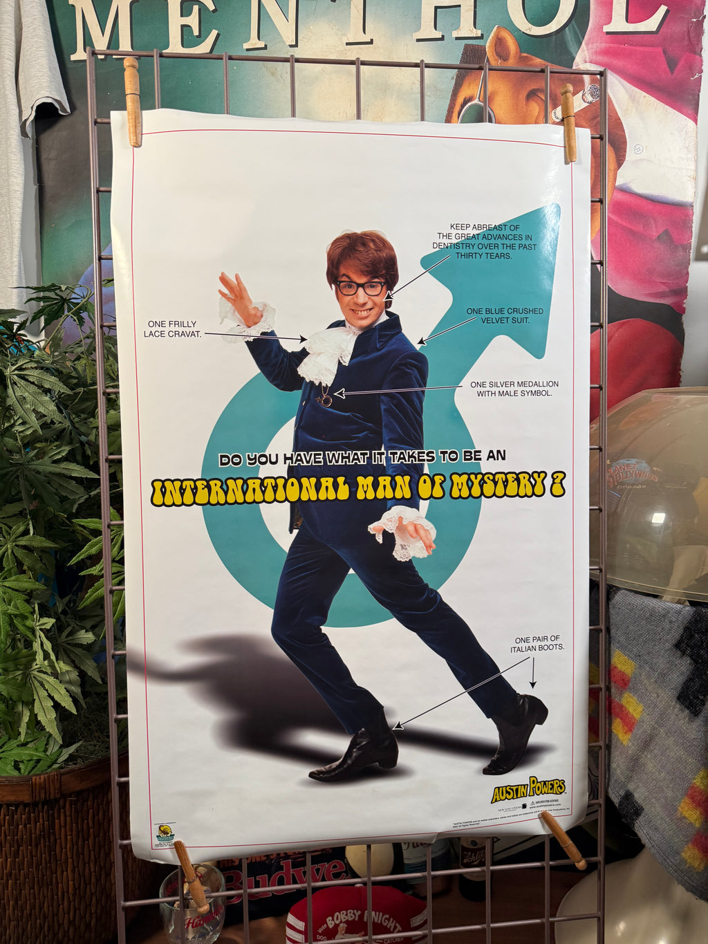 Vintage 2002 Austin Powers International Man of Mystery Poster