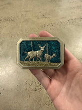 Load image into Gallery viewer, Vintage Sparkling Deer Belt Buckle
