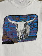 Load image into Gallery viewer, Vintage 90s Cow Skull T-Shirt (L/XL)
