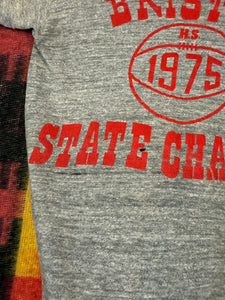 True Vintage Bristol State Champs 1975 Russell T-Shirt (15x22)