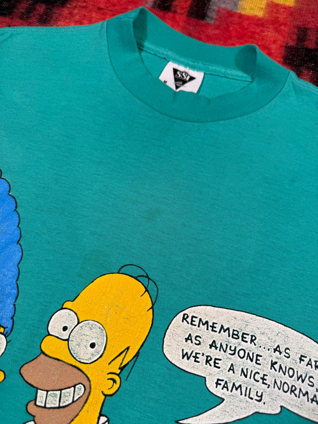 Vintage 1990 The Simpsons Tee (S)