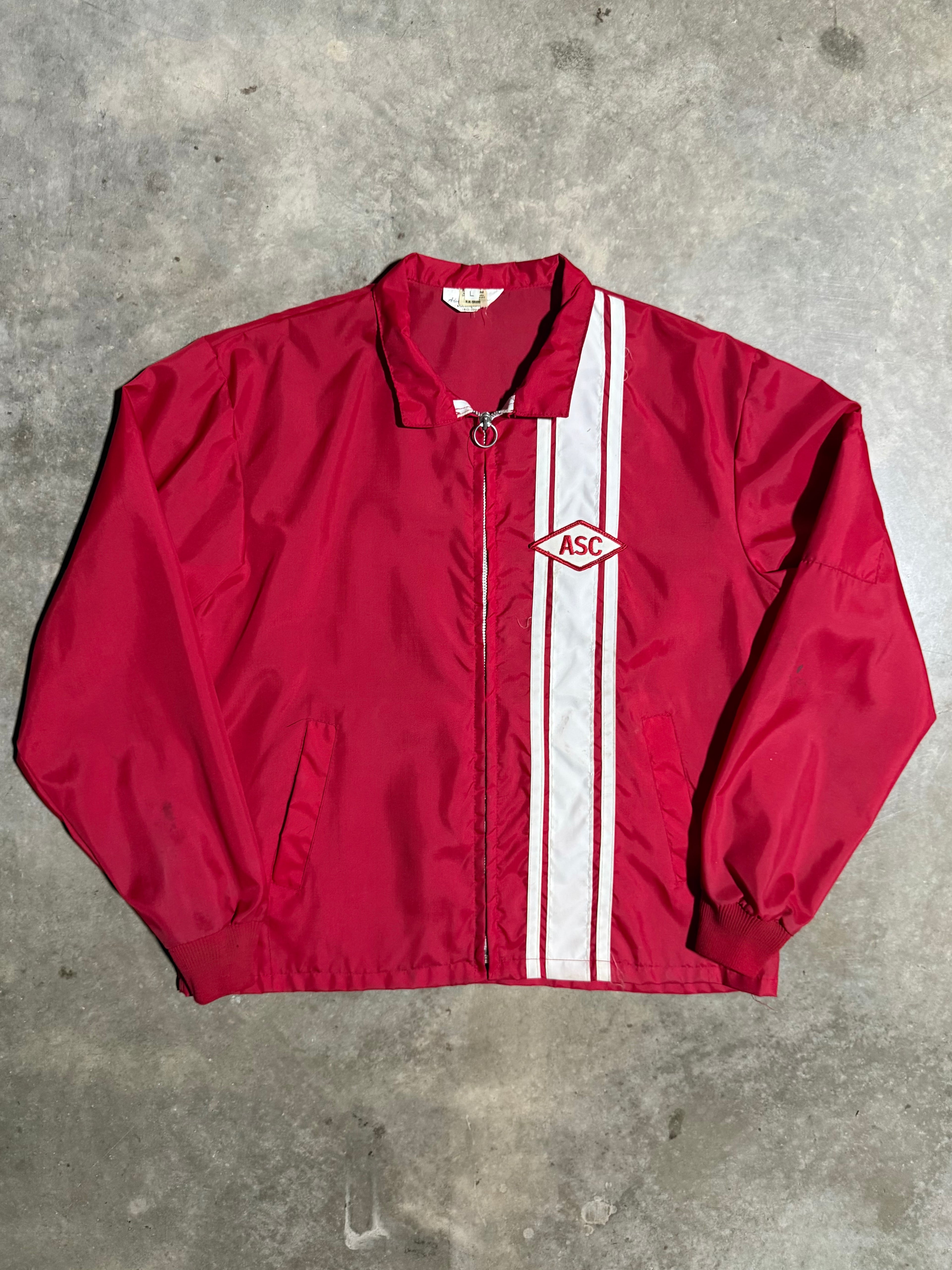 Vintage 70s ASC Patch Windbreaker (L)