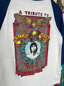 Vintage 80s The Who Tribute To Keith Moon Shirt (WM)